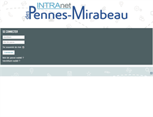 Tablet Screenshot of lespennes.fr